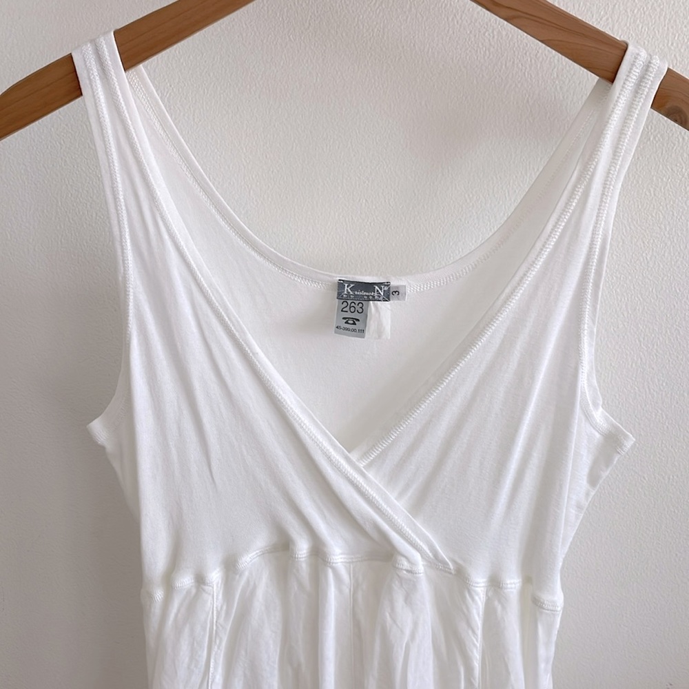 Vintage Kristensen Du Nord White Dress Boho Gypset vibes - Picture 4 of 6